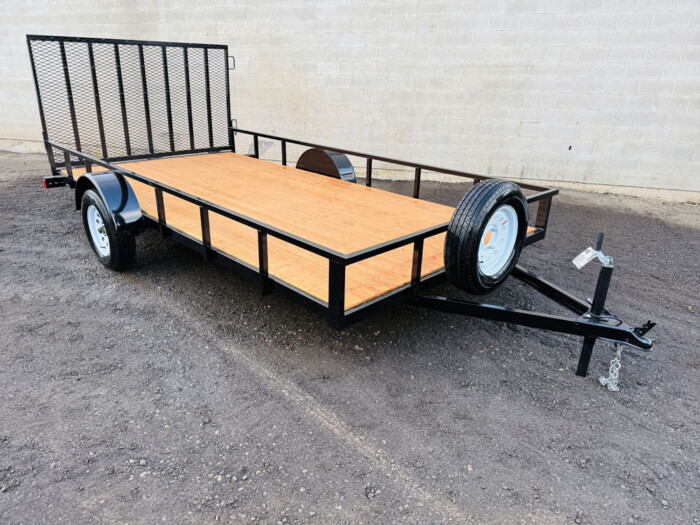 7x14 Utility Trailer Package 1