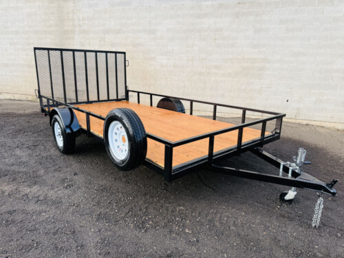 7x14 Utility Trailer Package 1