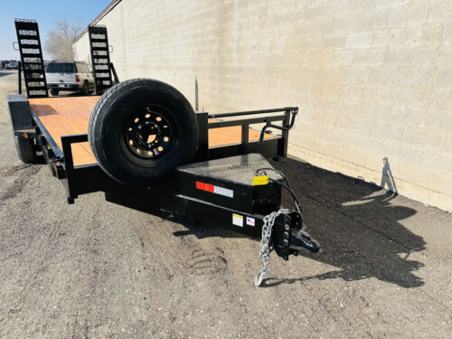 18 with 2 Equipment Hauler 14,000 GVW Custom Build Tough Fender